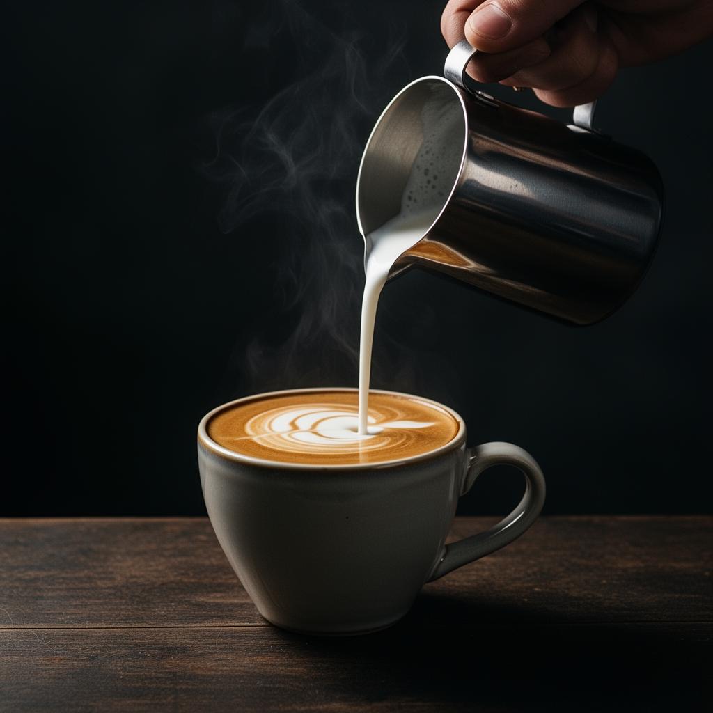 Café sendo preparado